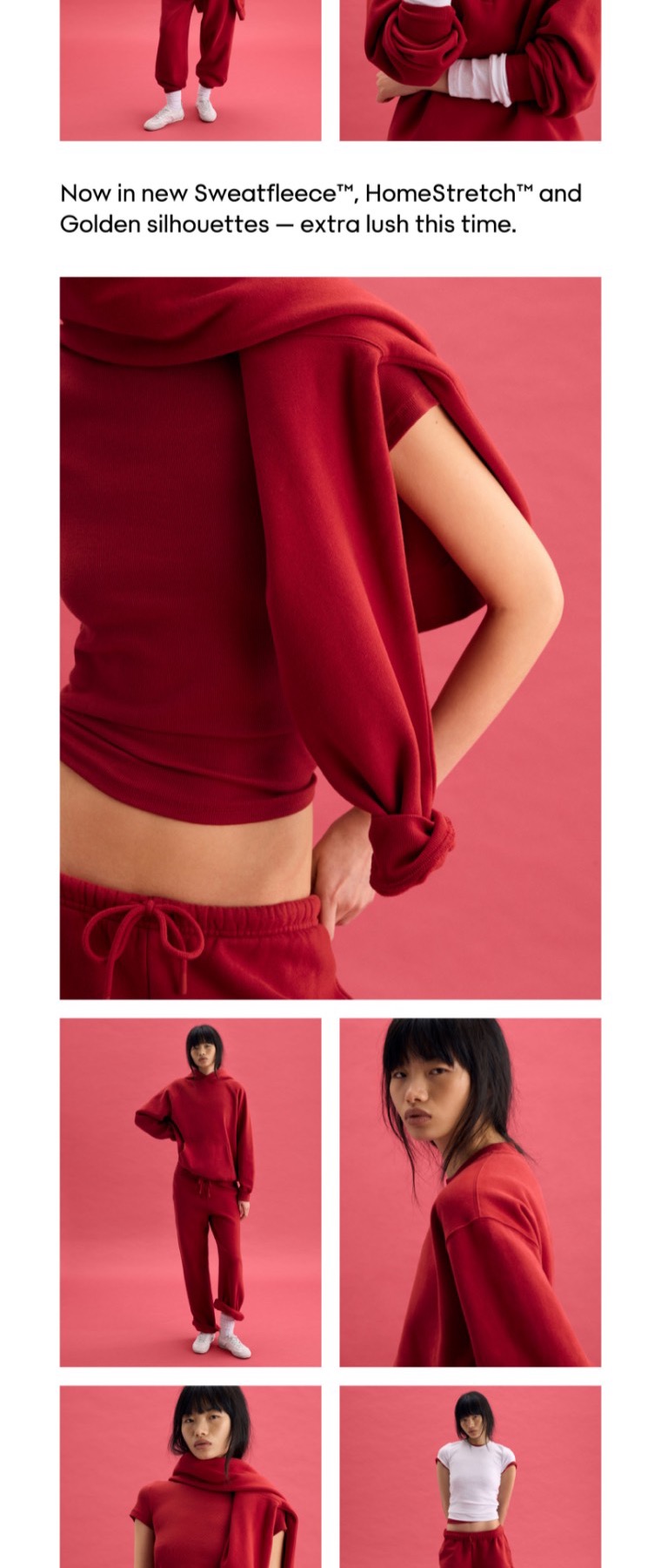 Aritzia: 24 hours of early access to a new color in the app